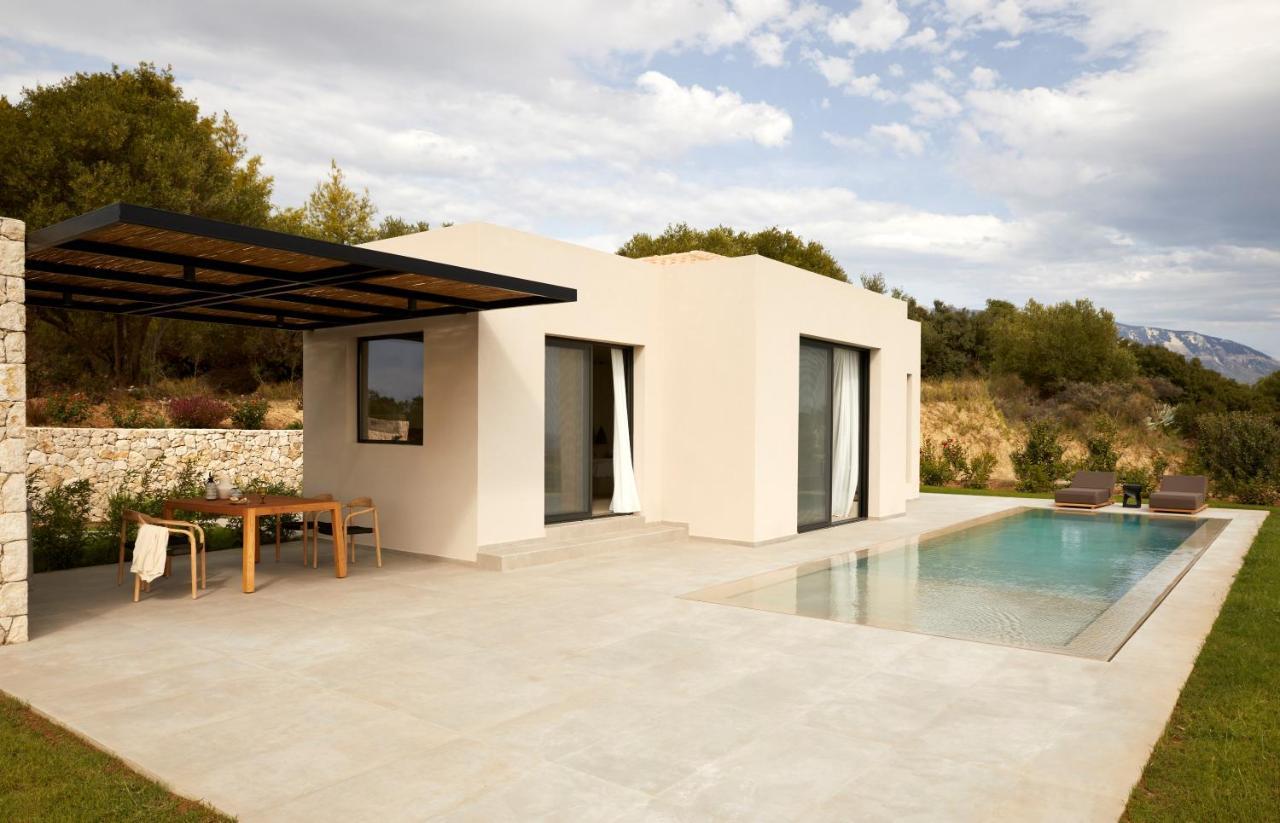 Villa Dione Kefalonian Chic Villas スパルティア エクステリア 写真