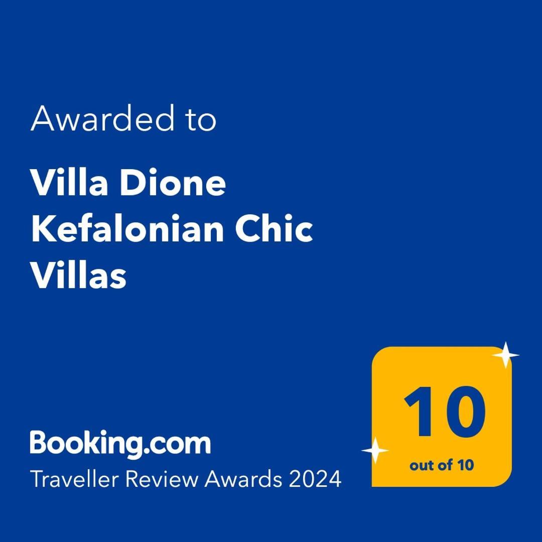 Villa Dione Kefalonian Chic Villas スパルティア エクステリア 写真